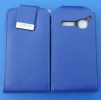 Δερμάτινη Θήκη Flip για Alcatel One Touch S'Pop OT 4030d Σκούρο Μπλέ (OEM)