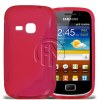 Samsung Galaxy Mini 2 S6500 Θήκη Σιλικόνης TPU S Line Ροζ (ΟΕΜ)