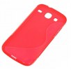 Samsung Galaxy Core i8260 / Core Duos i8262 Gel TPU Line S Case (I8260GCSLR) (Red) (OEM)