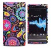 Sony Ericsson Xperia S LT26i Gel Silicone Case (Flower Jellyfish)