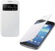 Samsung Galaxy S4 Mini i9190 Flip S-View Case with Back Cover - Battery Back Cover (White) (OEM)