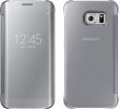 Θήκη Clear View για Samsung Galaxy S6 G920F Ασημι (ΟΕΜ)