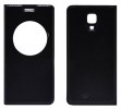 Doogee Iron Bone DG750 Book-Style S-View Wallet Case with Circular Window (Black)