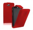 LG Optimus L9 2 D605 Leather Flip Case (Red) (OEM)