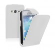 Samsung Galaxy Ace 4 Δερμάτινη Θήκη Flip Άσπρο  (OEM)