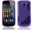Samsung Galaxy Nexus (I9250) S-Line TPU Silicone Case - Purple (OEM)