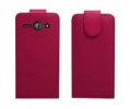 Huawei Ascend Y530 - Leather Flip Case Magenta (OEM)