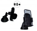 Treqa Mobile Car Mount BC-T12 with Adjustable Hooks Black