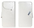 Δερμάτινη Θήκη/Πορτοφόλι για Alcatel One Touch Pop D5 (5038D) Λευκό (ΟΕΜ)