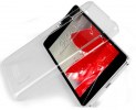 LG Optimus G E975 Clear Plastic Back Cover Case - Transparent (OEM)