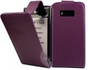 LG Optimus L7 P700 Purple Leather Flip Case