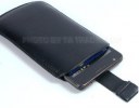 Universal Stylish Pull-Up Leather Smart Case Cover (Black) (OEM)