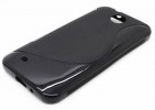 Θήκη TPU Gel S-Line for HTC Desire 300 Μαύρο (OEM)