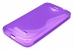 Alcatel One Touch Pop C7 (OT-7041D) TPU Gel S-Line Case - Purple (OEM)