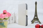 Δερμάτινη Stand Θήκη/Πορτοφόλι για Alcatel One Touch Pop C9 OT-7047D Γυαλιστερό Λευκό (OEM)