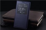 Samsung Galaxy Alpha G850F - Flip Case Battery Back Cover - Dark Blue (OEM)