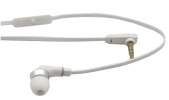 Ancus Inos Hands Free Μονό 3.5mm με Πλακέ Καλώδιο & Μικρό Ακουστικό Λευκό