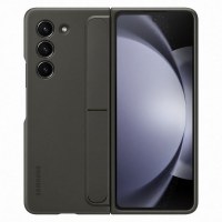 Samsung Back Cover Σιλικόνης με Λουράκι Γκρι (Galaxy Z Fold5) EF-MF946CBEGWW 8806095062617
