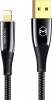 Mcdodo Shark Braided USB to Lightning Cable Black 1.2m (CA-8060)