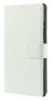 Nokia Lumia 730/735 Leather Flip Wallet Case White (OEM)