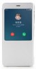 Original Smart Flip Leather Case with Smart Wake Up/Sleep Function For Redmi Note 4 Silver (Xiaomi)