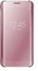 Θήκη Clear View για Xiaomi Redmi note 8 pro - ΡΟΖ (OEM)