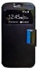 Xiaomi Redmi Note 4 Leather Wallet Case with Window & Silicone Back Cover (Black) (OEM)