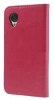 LG Nexus 5 D820 / D821 - Leather Wallet Stand Case Magenta (OEM)