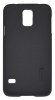 Θήκη Faceplate Nillkin για Samsung SM-G900F Galaxy S5 Frosted Shield με Screen Protector Ultra Clear Μαύρη (Nillkin)