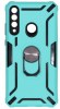 Finger Ring Kickstand Armor Case for Huawei P40 Lite (Turquoise) (OEM)