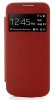 Samsung Galaxy S4 mini i9190 S-View Flip Case With Battery Back Cover - Red OEM