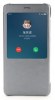 Γνήσια Δερμάτινη Smart Flip Θήκη Με Λειτουργία Smart Wake Up/Sleep για Xiaomi Redmi Note 4 Σκούρο Μπλέ (Xiaomi)