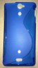 Sony Xperia V - TPU Gel Case S-Line S-Line Blue (OEM)