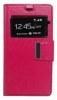 Huawei Ascend P9 Magenta Leather Wallet Case with Silicone Back Cover (OEM)
