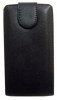 Motorola RAZR XT910 Leather Flip-Style Case - Black (OEM)