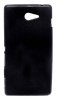 TPU Gel Case for Sony Xperia M2 D2303 Black (Ancus)