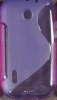 Huawei Sonic U8650 TPU Gel Case with S-Line (Purple) (OEM)