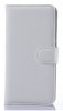 Xiaomi Mi 4 Leather Wallet Stand Case (White) (OEM)