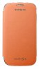 Θήκη Book Samsung EFC-1G6FOECINU για i9300 Galaxy S3 Πορτοκαλί (Bulk)