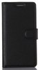 Xiaomi Redmi Pro Leather Wallet Case with Silicone Back Cover (Black) (OEM)