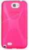 Samsung Galaxy Note 2 N7100 X-Line TPU Silicone Case (Pink) (OEM)