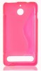 Sony Xperia E1 / E1 Dual TPU Gel Case S-Line (Pink) (OEM)