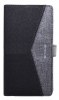 Ancus Book Envelope Universal Case for Smartphone - 6-inch (5.5-inch) (Black-Grey) (Ancus)