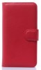 Meizu MX4 Pro - Leather Wallet Case Red (OEM)