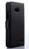 Microsoft Lumia 640 - Leather Wallet Case Black (OEM)