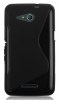 Sony Xperia E4g - Tpu Gel Case S-Line Black (OEM)