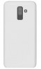 Θήκη Πίσω Κάλυμμα Σιλικόνης για Samsung Galaxy J8 (2018) J810F Λευκή-Διάφανη (oem)