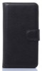 Xperia C5 Ultra E5553 / C5 Ultra Dual E5533 - Δερμάτινη Θήκη Πορτοφόλι και Πίσω Πλαστικό Κάλυμμα Μαύρο (OEM)