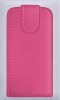 Sony Xperia L Magenta Leather Flip Case