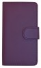 Sony Xperia M4 Aqua/M4 Aqua Dual - Δερμάτινη Θήκη Πορτοφόλι Μώβ (OEM)